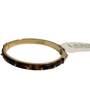 Lauren Ralph Lauren Gold-Tone Tortoise Bangle Bracelet - NWT